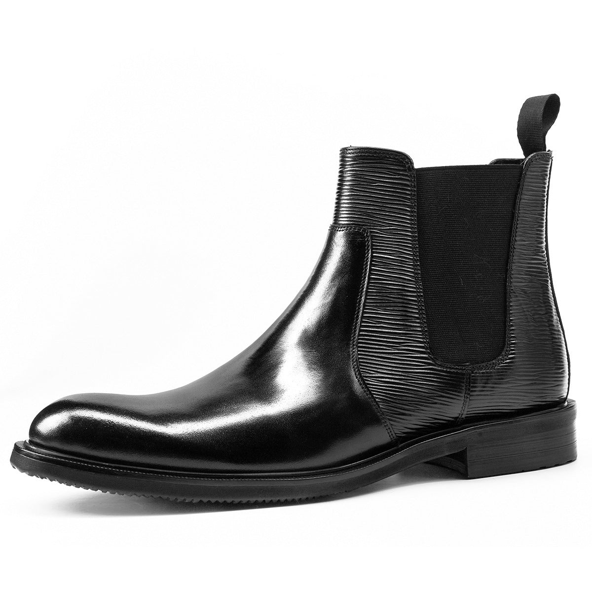 Botas de cuero finas para hombres