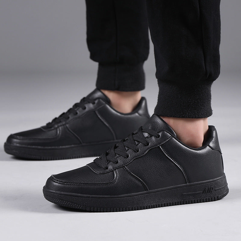 Zapatillas casuales blanco negro hombre