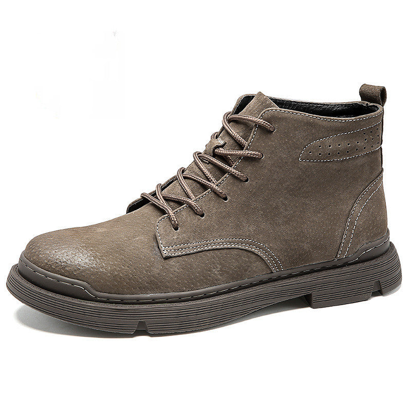 Botines Martin de felpa para hombre