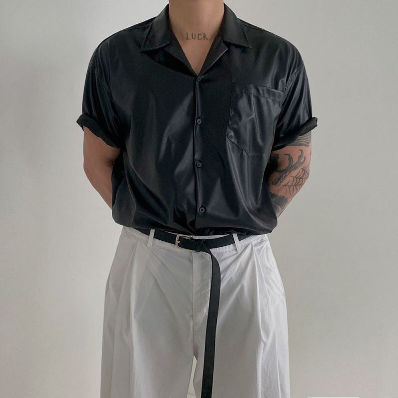 Niche Men's Summer Loose Casual Shirt