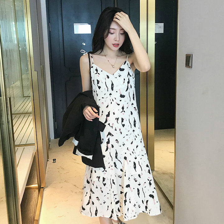 Floral Dress Temperament Gentle Wind Loose