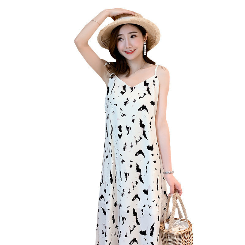 Floral Dress Temperament Gentle Wind Loose