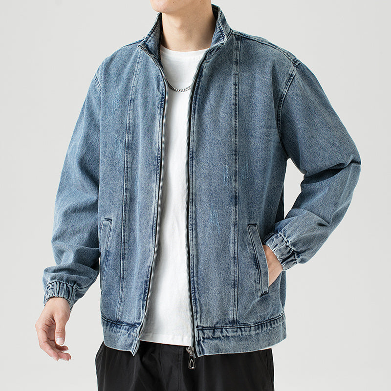 Loose Casual Men's Handsome All-match Denim Jacket