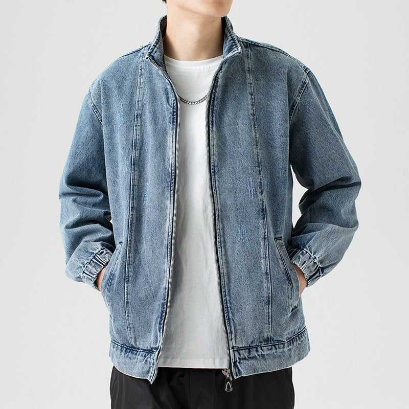 Loose Casual Men's Handsome All-match Denim Jacket