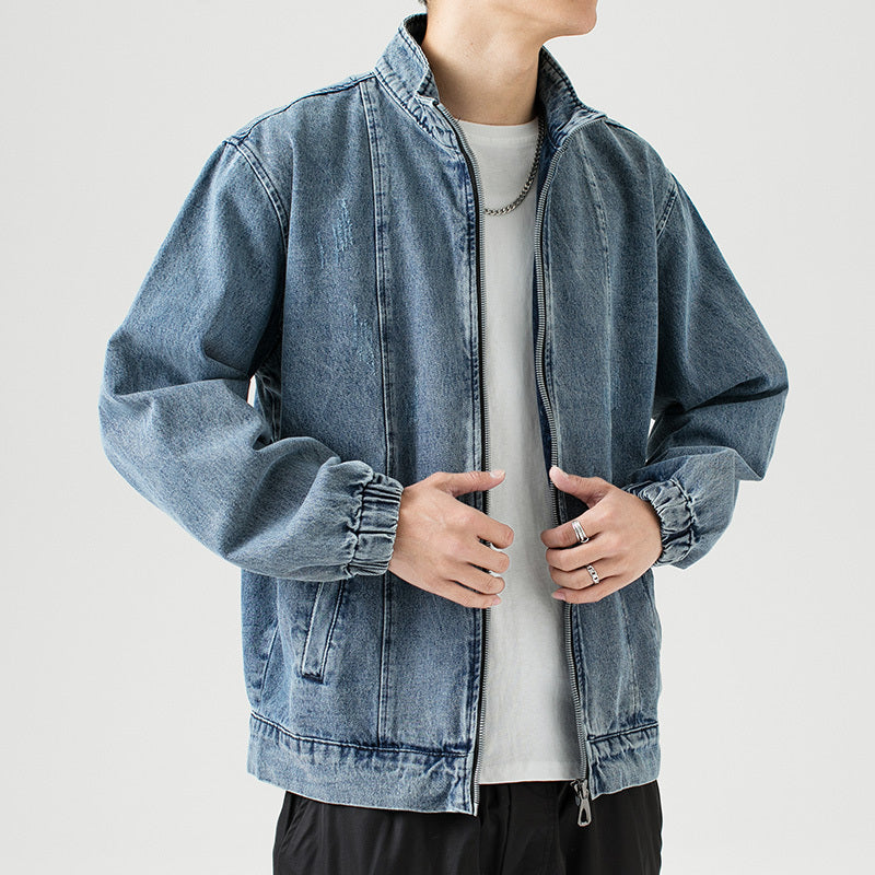 Loose Casual Men's Handsome All-match Denim Jacket