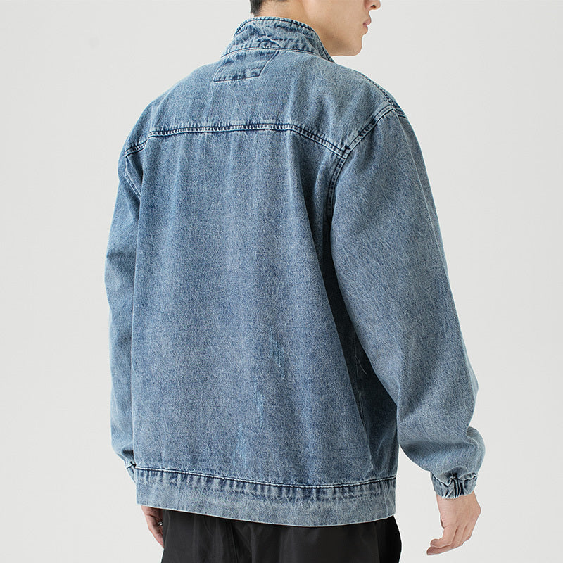 Loose Casual Men's Handsome All-match Denim Jacket