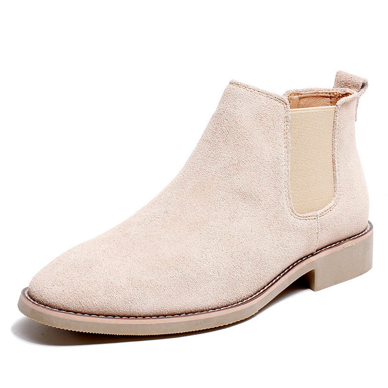 Botas Martin esmeriladas de gamuza con punta puntiaguda para hombre