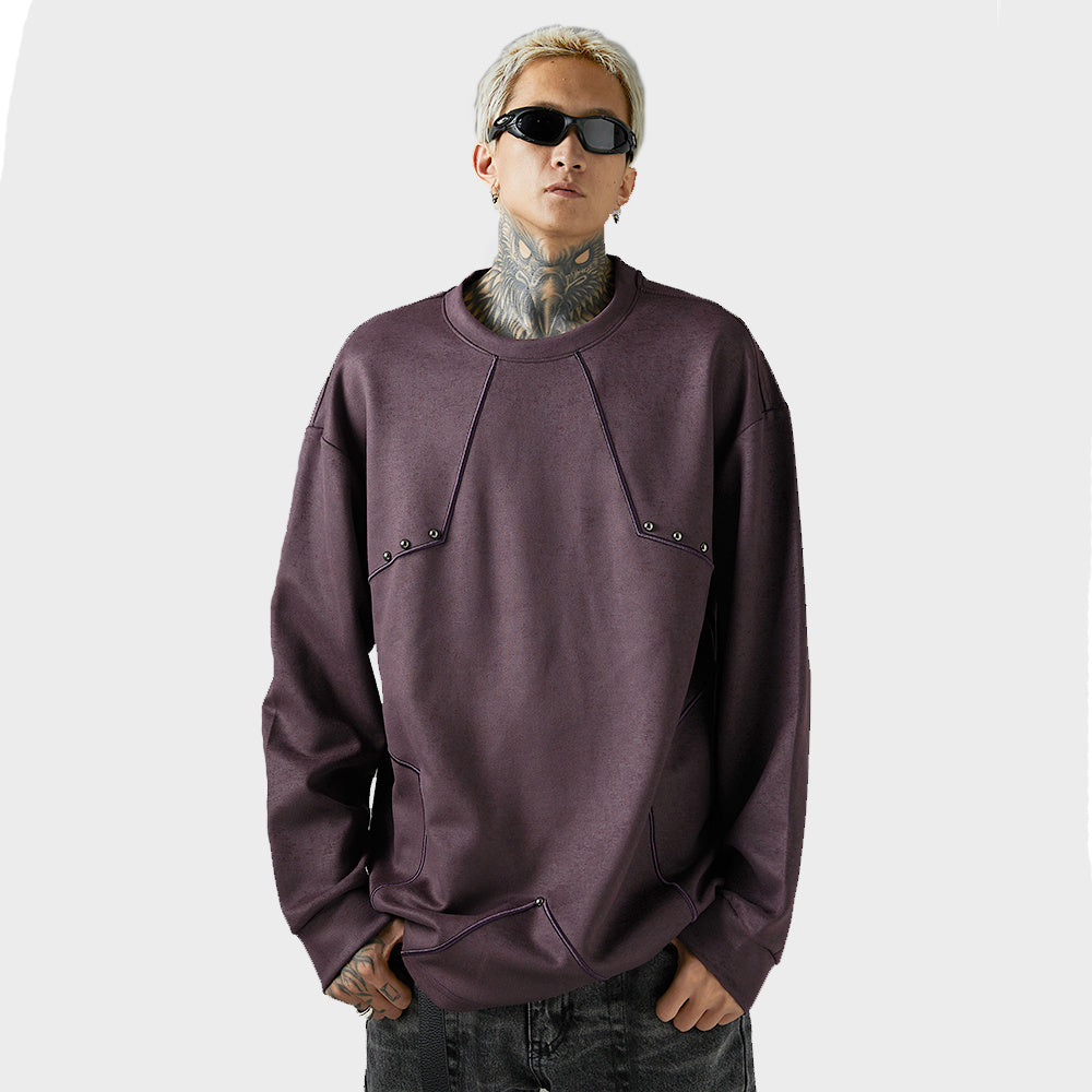 Trendy Loose Round Neck Sweater For Men