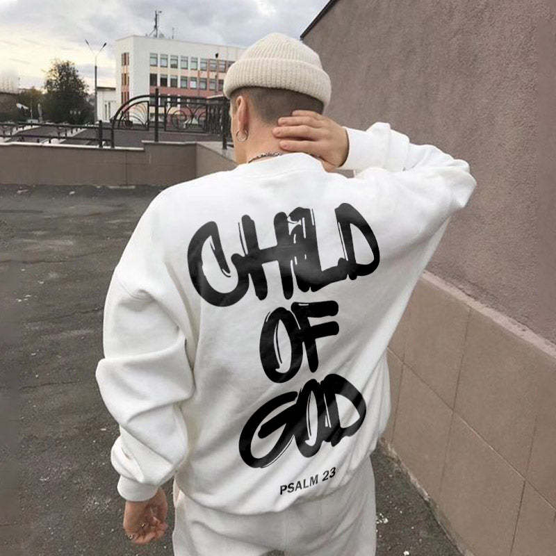 Polerón con estampado Child Of God para hombre