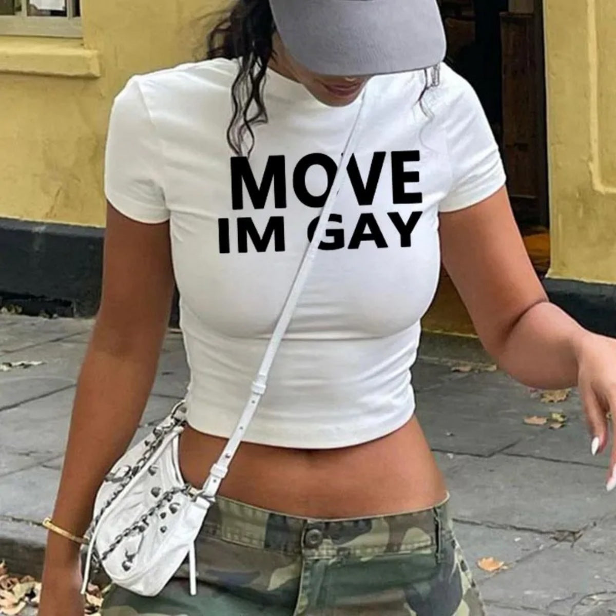 Sexy Round Neck T-shirt