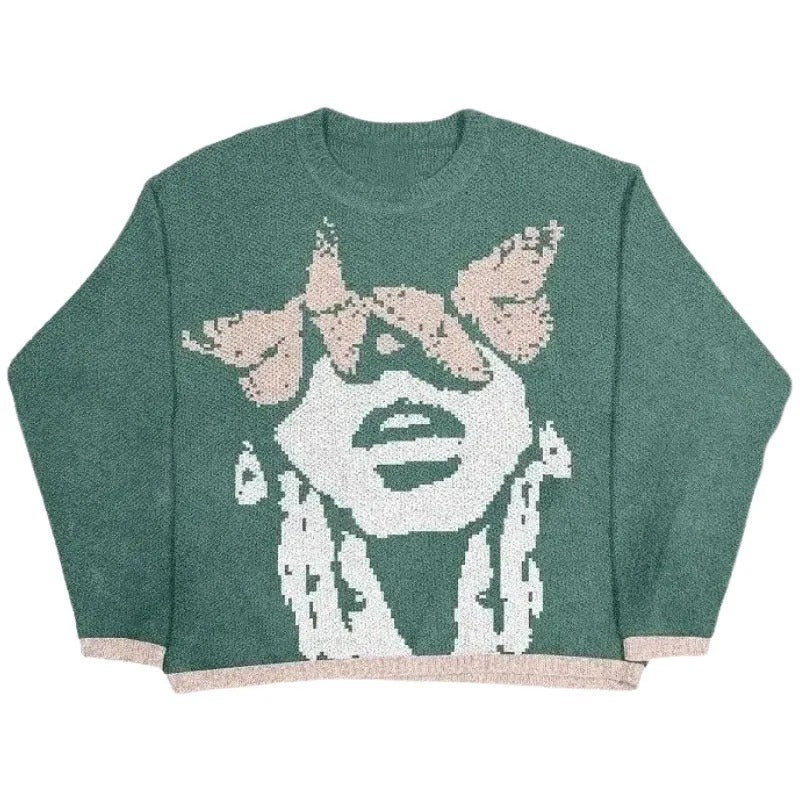 Women's Fashionable Loose Sweater Top