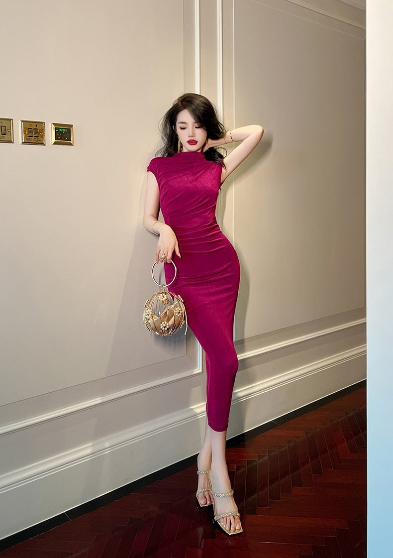 Summer New Hot Girl Slimming Sleeveless Dress Women