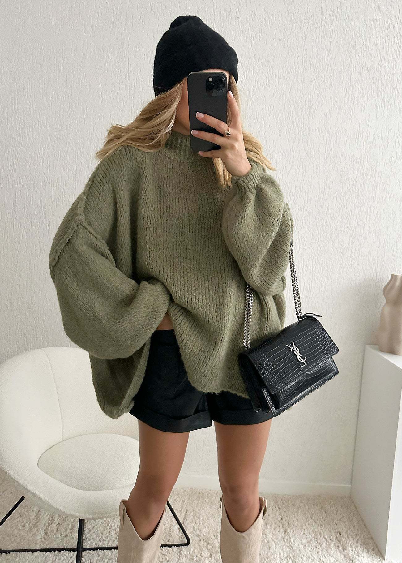 Loose Plus Size Pullover Sweater