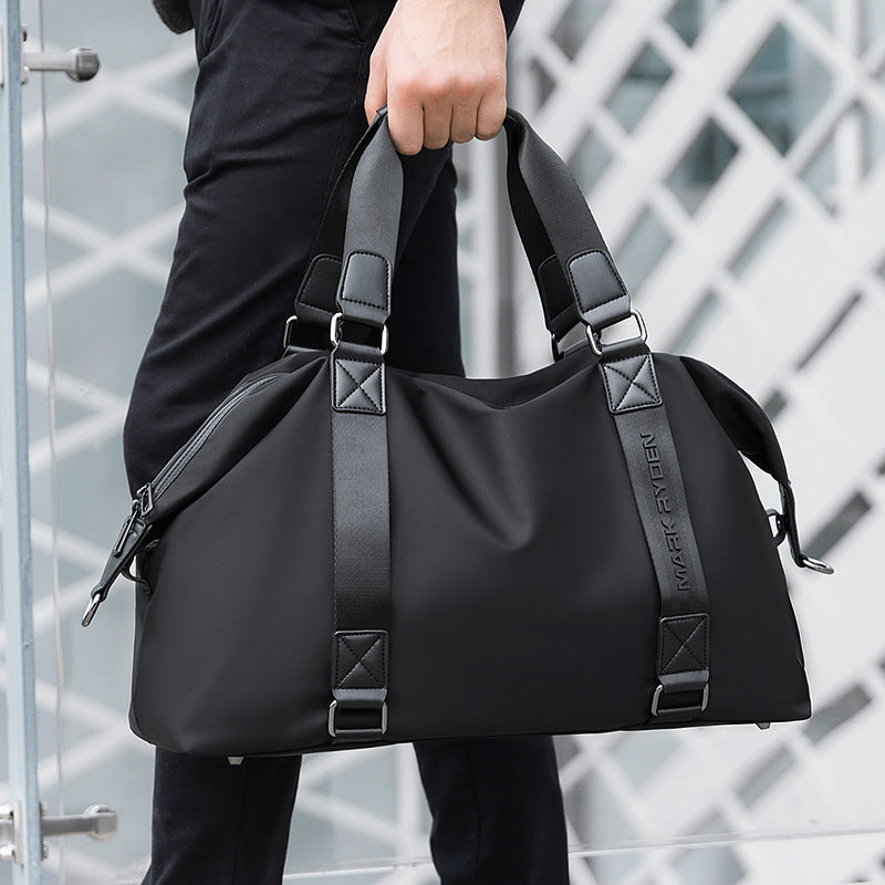 Bolso de gimnasio de tela Oxford para hombres y mujeres.