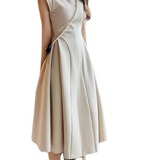 Slimming Elegant Classic Streamline Design Summer Dress