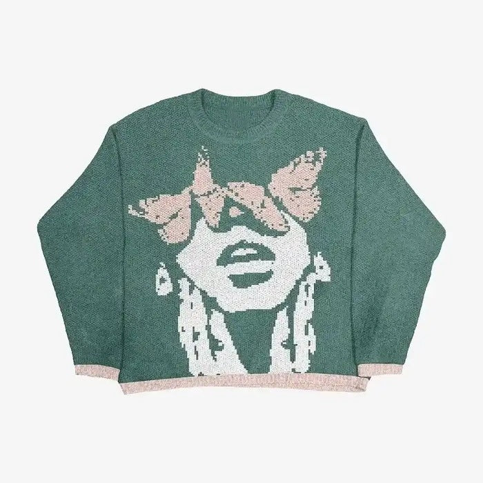 Women's Fashionable Loose Sweater Top