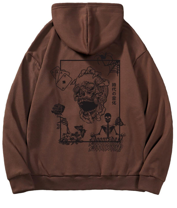 Loose Cartoon Hooded Sweatshirt Spring And Autumn 3D Digital Printing