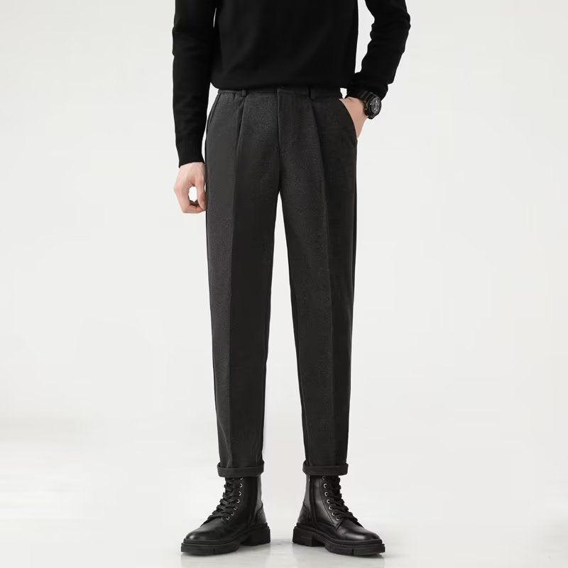 Pantalón cropped antiarrugas Smoke Tube para hombre