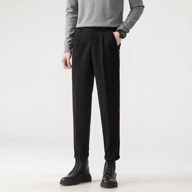 Pantalón cropped antiarrugas Smoke Tube para hombre