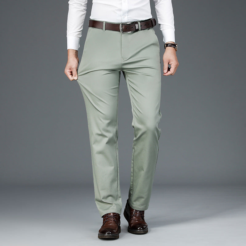 Pantalón casual de negocios suelto para hombre