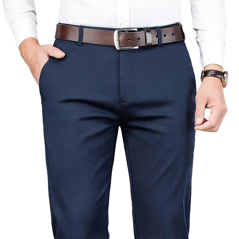 Pantalón casual de negocios suelto para hombre