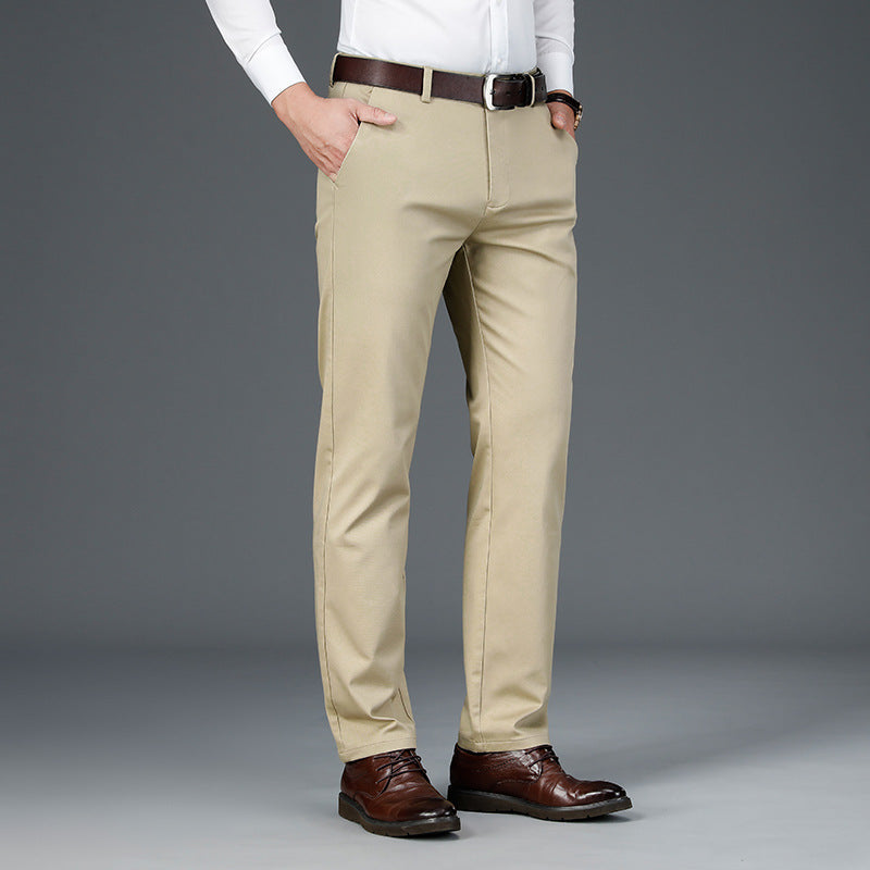 Pantalón casual de negocios suelto para hombre