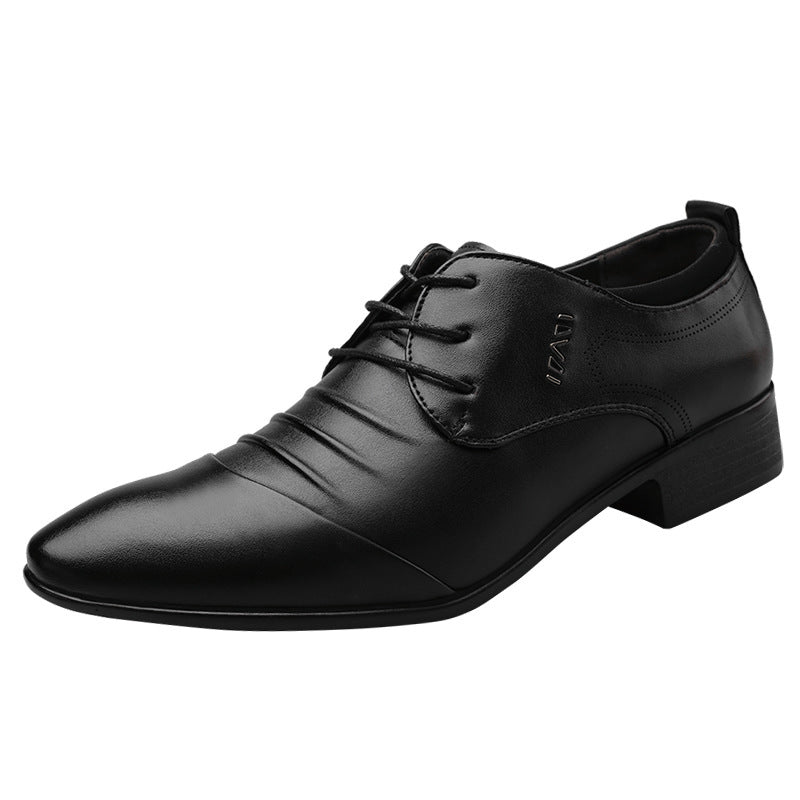 Zapatos semiformales negro café blanco para hombre