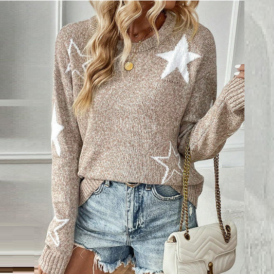 Winter New XINGX Pattern Pullover Sweater For Women