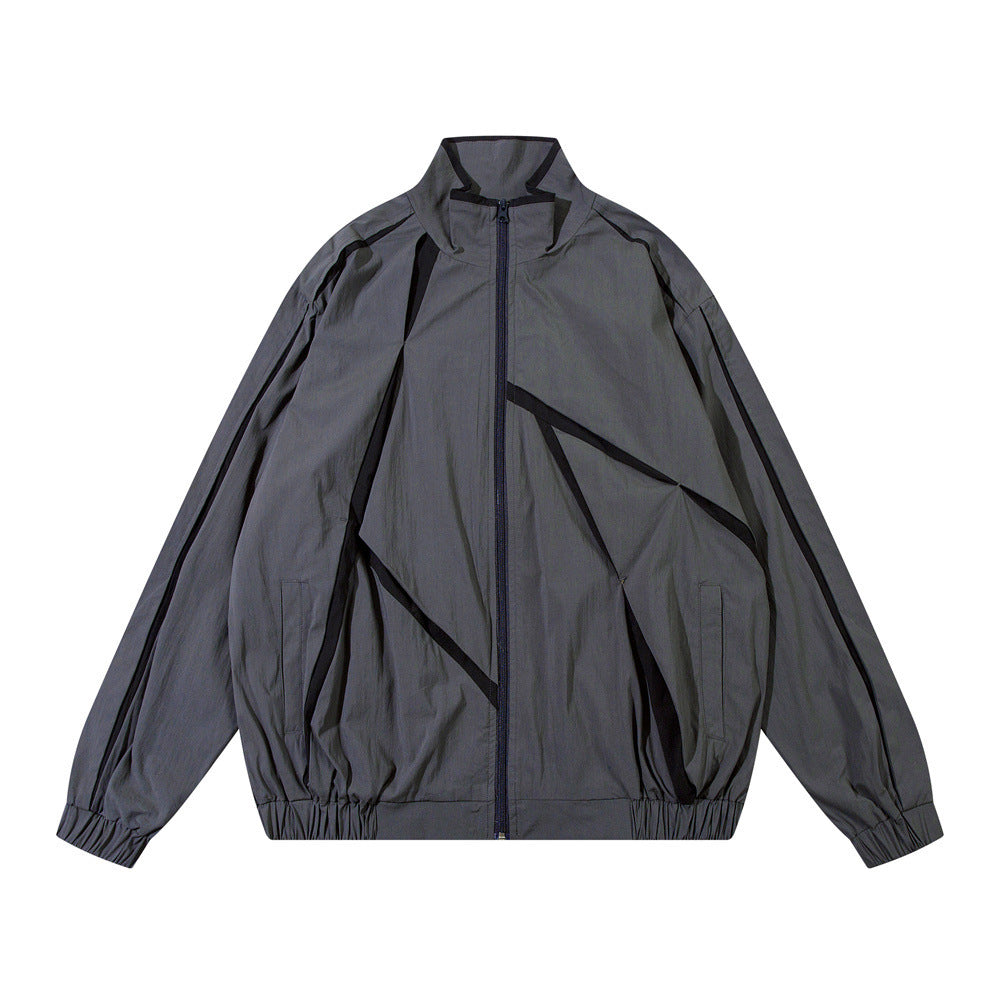 Trendy Outdoor Sports Stand-up Collar Jacket